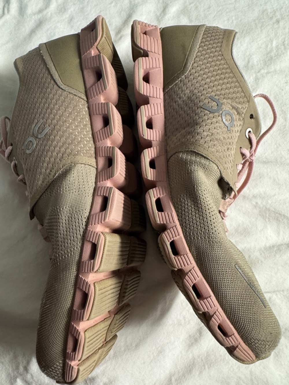 On Cloud X Women's Athletic Shoes sand/rose size 10.5 - Picture 5 of 13